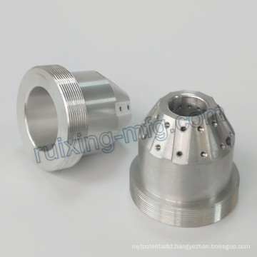 High Precision Aluminum Lamp Holder with Turning Milling Complex Machining